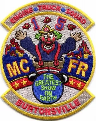 Maryland - Montgomery County Fire Station 15 Burtonsville New Style Patch • $5.50
