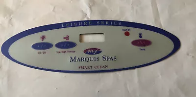  Marquis Spas Leisure Series 3 Button Overlay Old Stock • $7.95