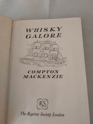 £6 • Buy Whisky Galore  Compton Mackenzie  Reprint Society 1951 Hardback