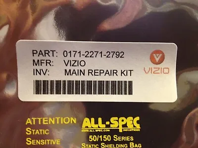 VIZIO Main Board Repair Kit 0171-2271-2792 • $17.99
