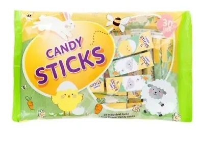 Easter Egg Hunt Candy Sticks 30pk Easter Gift Party Favors Bags Sweets  • £6.98