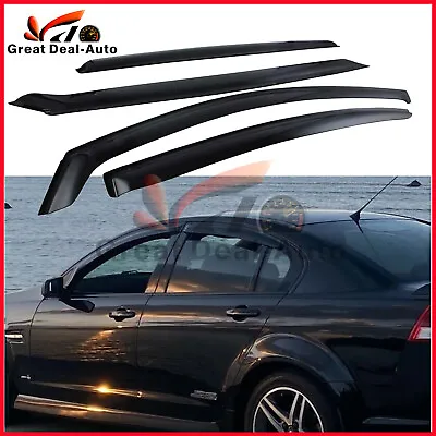 Weathershields Weather Shields For 2006-2013 Holden Commodore VE VF Sedan • $79