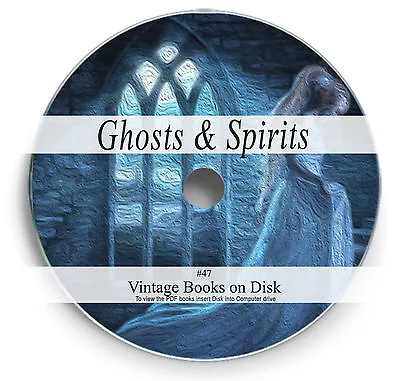 £4.60 • Buy 205 Old Ghost Books On DVD Spirit Haunted House Hauntings True Occult Stories 47