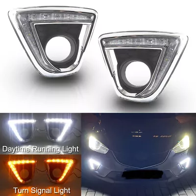 For Mazda CX-5 CX5 2012-2016 LED DRL Front Daytime Running Light Fog Turn Lamp • $66.88