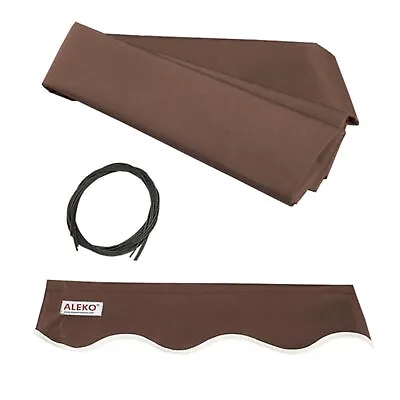 ALEKO Awning Fabric Replacement For 8X6.5 Feet Retractable Awning Brown Color • $23