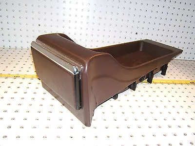 Mercedes 82-89 C126 500SEC 560SEC Rear Seat BROWN Open 1 Console &1 Ashtray T#1 • $489