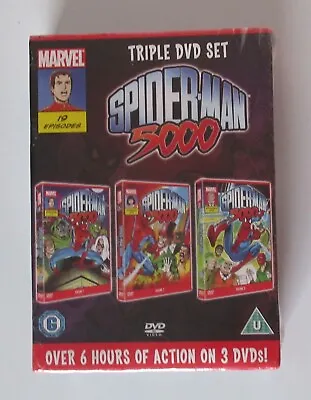 £19.99 • Buy SPIDERMAN 5000 COMPLETE SERIES DVD MARVEL Cartoon Animation