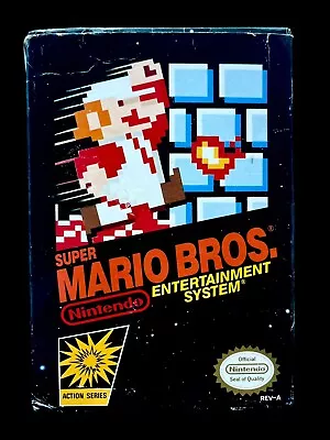 Super Mario Bros. (Nintendo NES 1985) Complete In Box CIB 5 Screw • $79.95