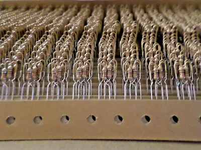 100 Pcs 1/4W 5% CARBON FILM RESISTORS You Pick The Ohms RADIAL FORMED (osshed) • $2.50