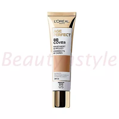 L'Oreal Age Perfect BB Cover Foundation 05 Medium Sand • £6.99