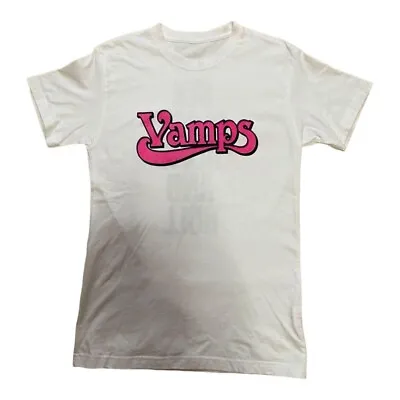VAMPS T-shirt White USED Free Size HYDE K.A.Z From JAPAN • $24