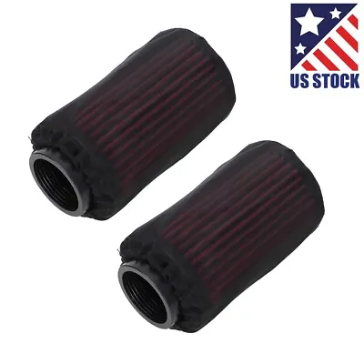 2pcs For Yamaha Banshee Stock Pods K+N Style Air Filter Cleaner Outerwears • $13.99