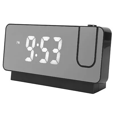 £17.21 • Buy Projection Alarm Clock Date Display HD LED Screen Projectable Clock(Black)