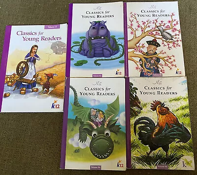 Lot Of 5 K12 Classics For Young Readers Books Volume 2 3A 3B 4A 5A • $19.99