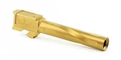  Zaffiri Precision Glock 17 Flush And Crown TIN GOLD Match Grade Barrel  • $99.99