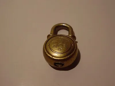 Vintage Small Tiny Pad Lock 9-9 USA NO KEY • $6.36