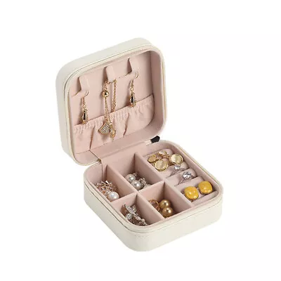 Mini Jewellery Box Organizer Travel Jewelry Storage Carry Case Boxes Ornaments • £5.65