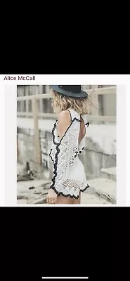 Alice Mccall Crochet Playsuit Size 6 • $50