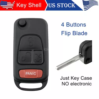 Smart Key Fob Shell Case For 1998 1999 2000 2001 2002 2003 Mercedes Benz ML320 • $9.25