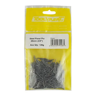 Steel Panel Pin Pins Nails Various Different Sizes 120 Grams Great Value! • £3.76