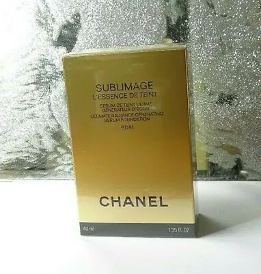 CHANEL Sublimage L'Essence De Teint Serum Foundation In BD91 40ml New Sealed • £79.99