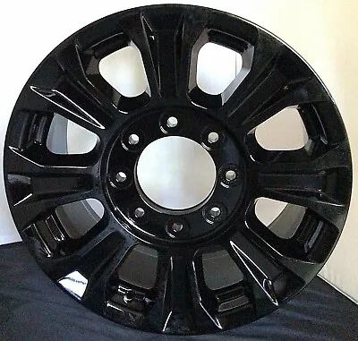 WHEEL  FORD SUPER DUTY 2022 F250 F350 TREMOR FACTORY OEM 18  RIM New Black Gloss • $349.99