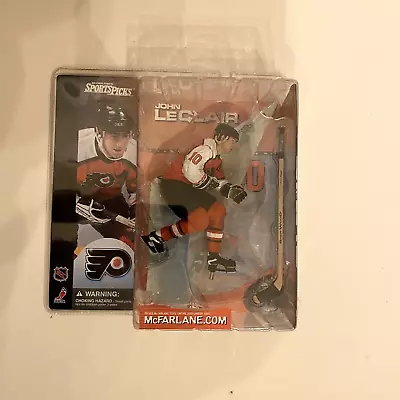 McFarlane Sports Picks John LeClair Philadelphia Flyers NHL 2001 Series 1 • $12.95