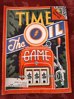 TIME Magazine May 7 1979 5/7/79 THE OIL GAME CABLE TV • $14.40