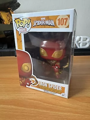 Iron Spider 107 Pop! Vaulted/Rare Funko Pop! • £20