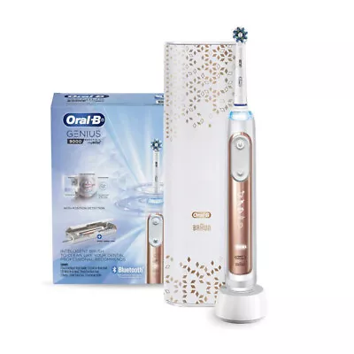 Oral-B Genius 9000 Electric Toothbrush - Rose Gold • $180.18