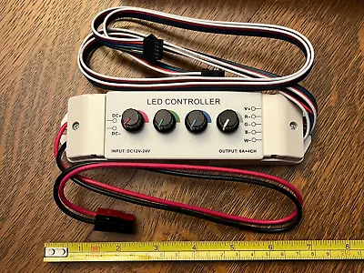 NEW RGB / RGBW LED Mixer - Dimmer Controller Module 4 Channel 12V / 24V 6A • $18