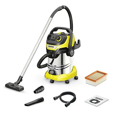 Karcher Wd 6 P Premium Wet And Dry Vacuum Cleaner Car Garden And Garage K1628378 • £259