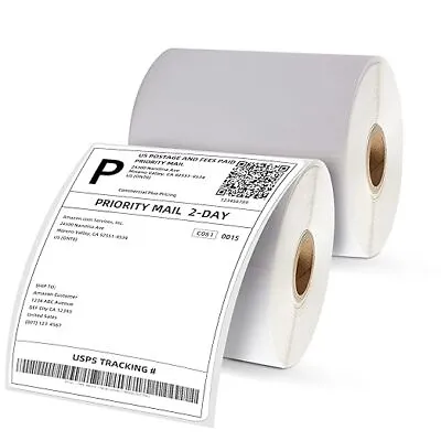 AKOLABELES 4x6 Direct Thermal Shipping Labels For Zebra Eltron ZP450 LP2844 • $49.85