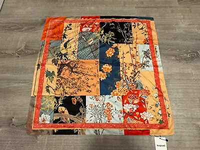 NEW Desigual Women's Rectangular Foulard Scarf Wrap Oriental Flowers • $33.55