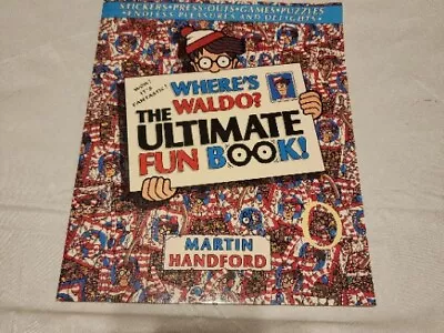 Wheres Waldo Vtg Book And Vinyl Card Paperback Loose Pages • $8