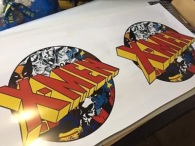 $38.95 • Buy X-Men Konami Arcade Side Art Vinyl Stickers