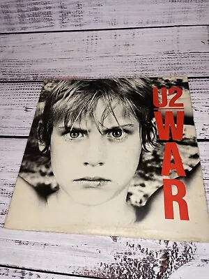 U2 War 1983 LP Vintage Original Rock Vinyl Island Records 90067-1 Gatefold Album • $16.99