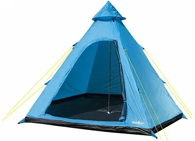£68 • Buy Summit HydraHalt 4 Man Person Tipi Tent Camping Festival Teepee Pyramid Wigwam