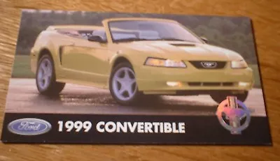 ★★1999 Mustang Gt Convertible Official Ford Photo Magnet 99 4.6★★ • $4.49