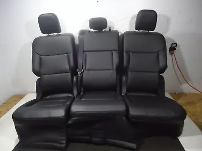 2020-2022 Ford Explorer Police Interceptor Utility Rear 2nd Row Seats Vinyl • $299.99