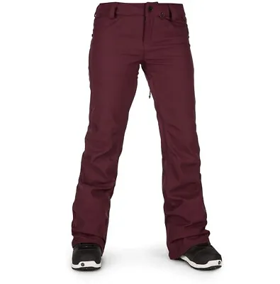 VOLCOM Women's SPECIES STRETCH Snow Pants - ORC - Small - NWT • $198