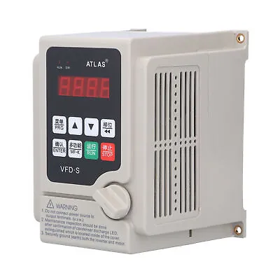 220V Variable Frequency Drive Inverter CNC VFD VSD Single To 3 Phase • £88.86