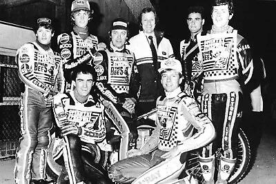 Coventry Bees 1983 Speedway Team Photograph • £2.99