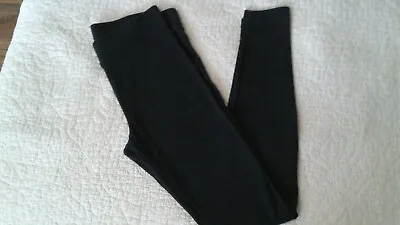 Mossimo Comfortable Charcoal Gray Ribbed Knit Legging Pant M Size 6 Range GUC • $8.99