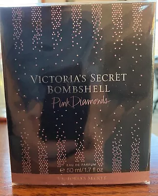 NIB VICTORIA SECRET*BOMBSHELL PINK DIAMONDS* EAU DE PARFUME 1.7 Oz PERFECT GIFT! • $129