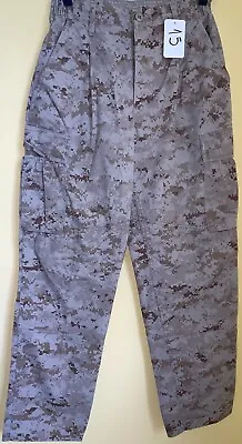 USMC Desert Marpat MCCUU Pant Small Short Used 4_15 • $24.90