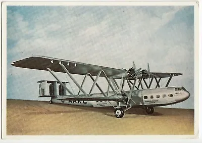 Aviation; Handley Page HP 42 (Model) PPC Unposted Science Museum C 1960's • £4