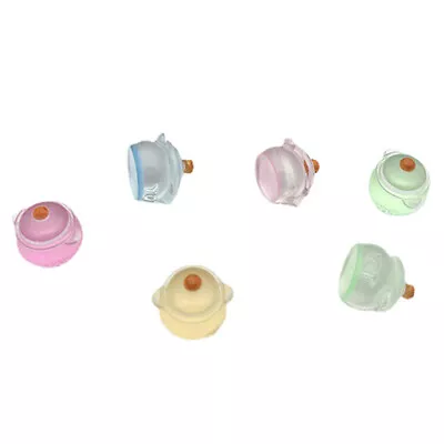 2Pcs Luminous Mini Resin Milk Pot Car Dashboard Toys Car Ornaments Coljo • $2.23