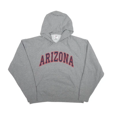 £16.99 • Buy JERZEES Arizona University Hoodie Grey Pullover Mens L