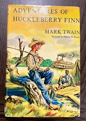 VINTAGE: The Adventures Of Huckleberry Finn By Mark Twain 1964 Edition • $12.99
